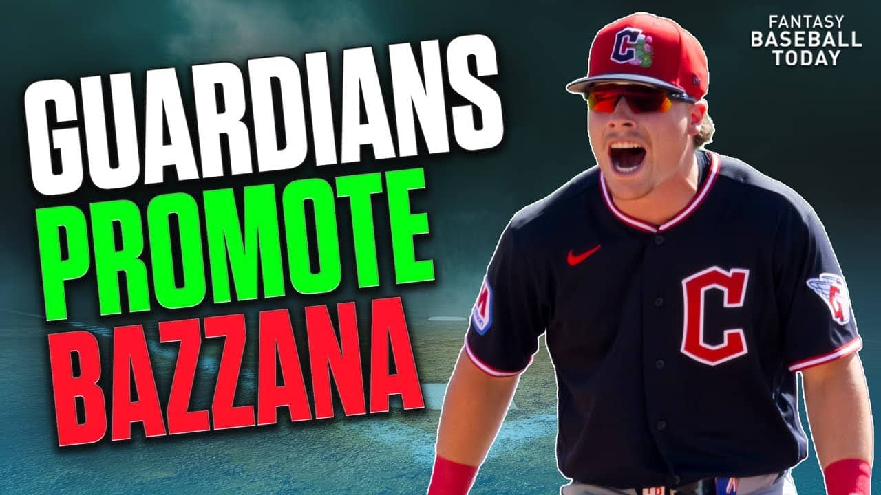 Guardians Promote Travis Bazzana & Most Dropped Players from the Weekend! | Fantasy Baseball Advice
