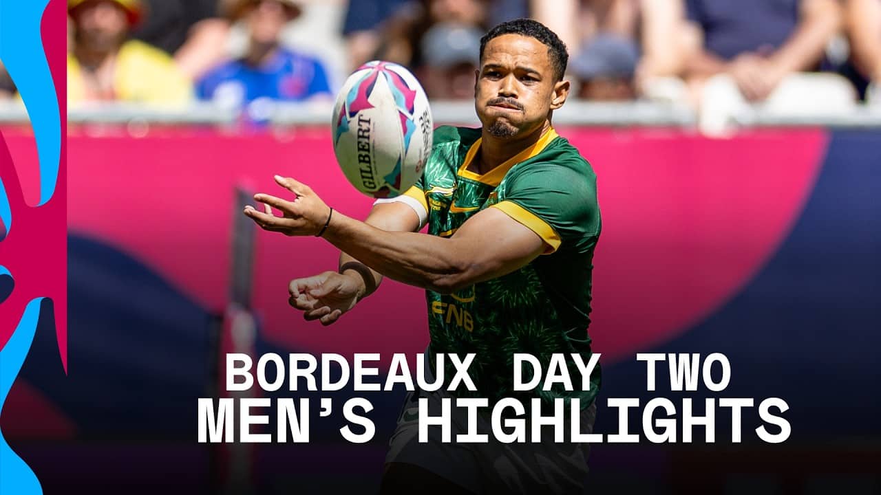 ACTION-PACKED Day Two 🤩 | HSBC SVNS Bordeaux 2026 | Day Two Men's Highlights