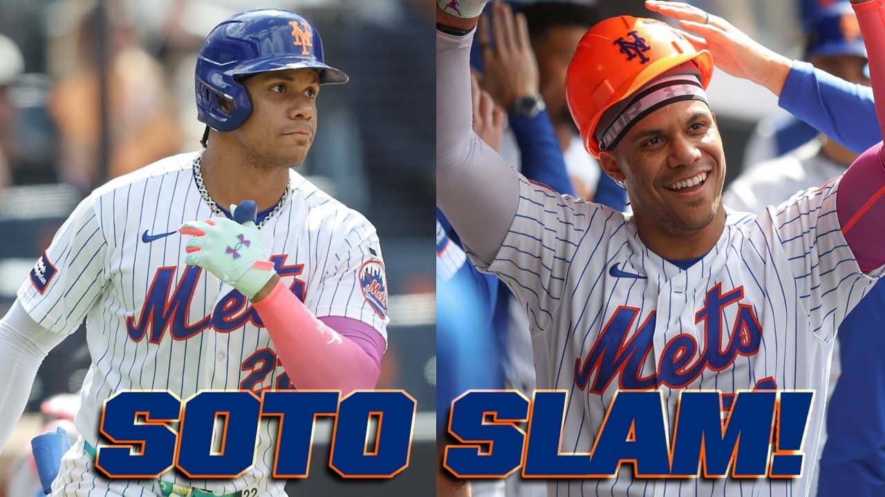 Juan Soto CRUSHES a GRAND SLAM to break the game open! 💪💥 (1st Mets grand slam of 2026!)