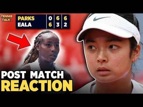 Eala Tough Loss vs Parks at Australian Open 2026 | Tennis News