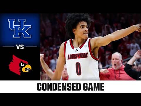 Kentucky vs. Louisville Condensed Game | 2025-26 ACC Men's Basketball