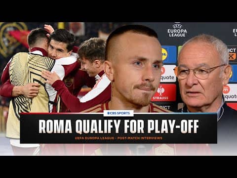 "We were very concentrated" Claudio Ranieri speak after Roma's win over Frankfurt to advance