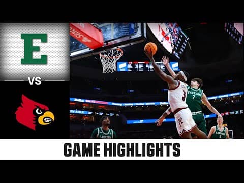 Eastern Michigan vs. Louisville Game Highlights | 2025-26 ACC Men's Basketball