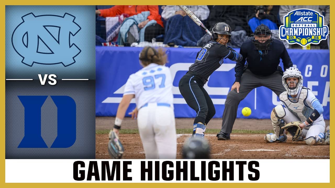 North Carolina vs. Duke Game Highlights | 2026 ACC Softball