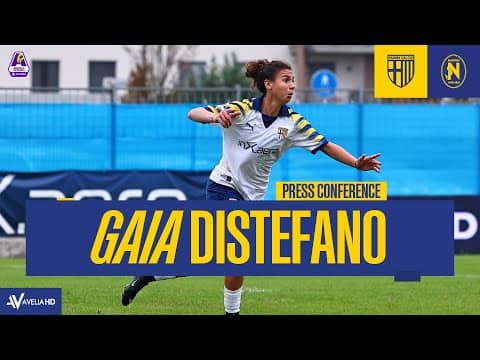 Press Conference | Gaia Distefano | Parma-Napoli 1-1