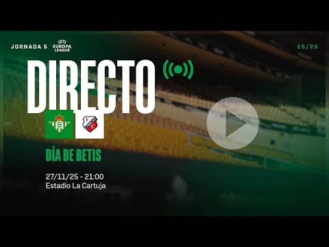 🚨 DIRECTO | Real Betis - FC Utrecht ⚽💚 | VÍVELO CON NOSOTROS