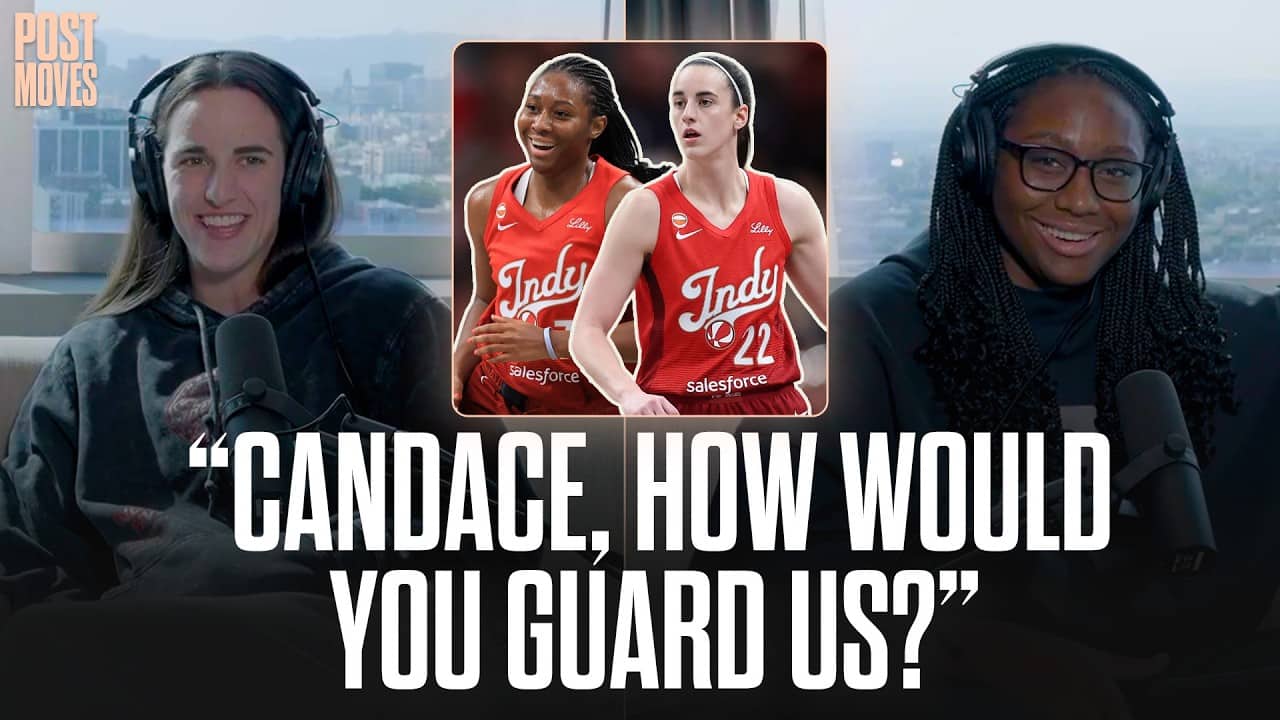 Caitlin Clark Calls Pick & Roll Chemistry with AB Their "Biggest Area to Grow" | Post Moves