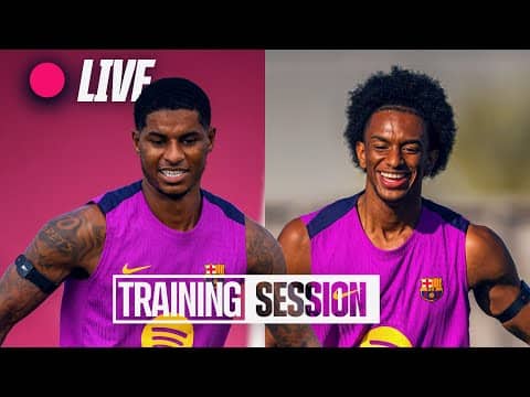 🔴 LIVE | FINAL TRAINING SESSION before FC BARCELONA vs GIRONA 🔵🔴