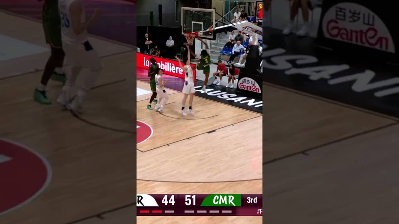 The athleticism at 19 is CRAZY 🤯 #FIBAU19
