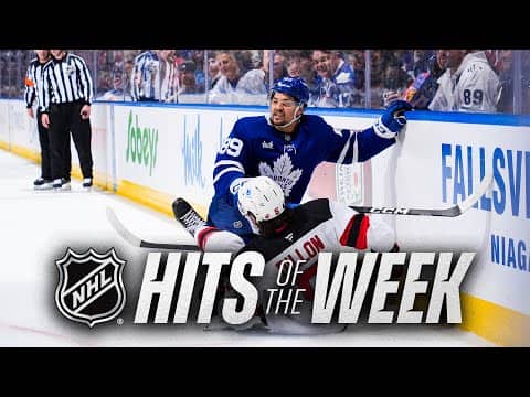Reverse Hits & Heavy Contact: NHL Week 12’s Biggest Hits