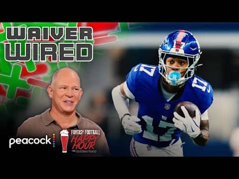 Franklin, Robinson emerge as top waiver wire WRs | Fantasy Football Happy Hour | NFL on NBC