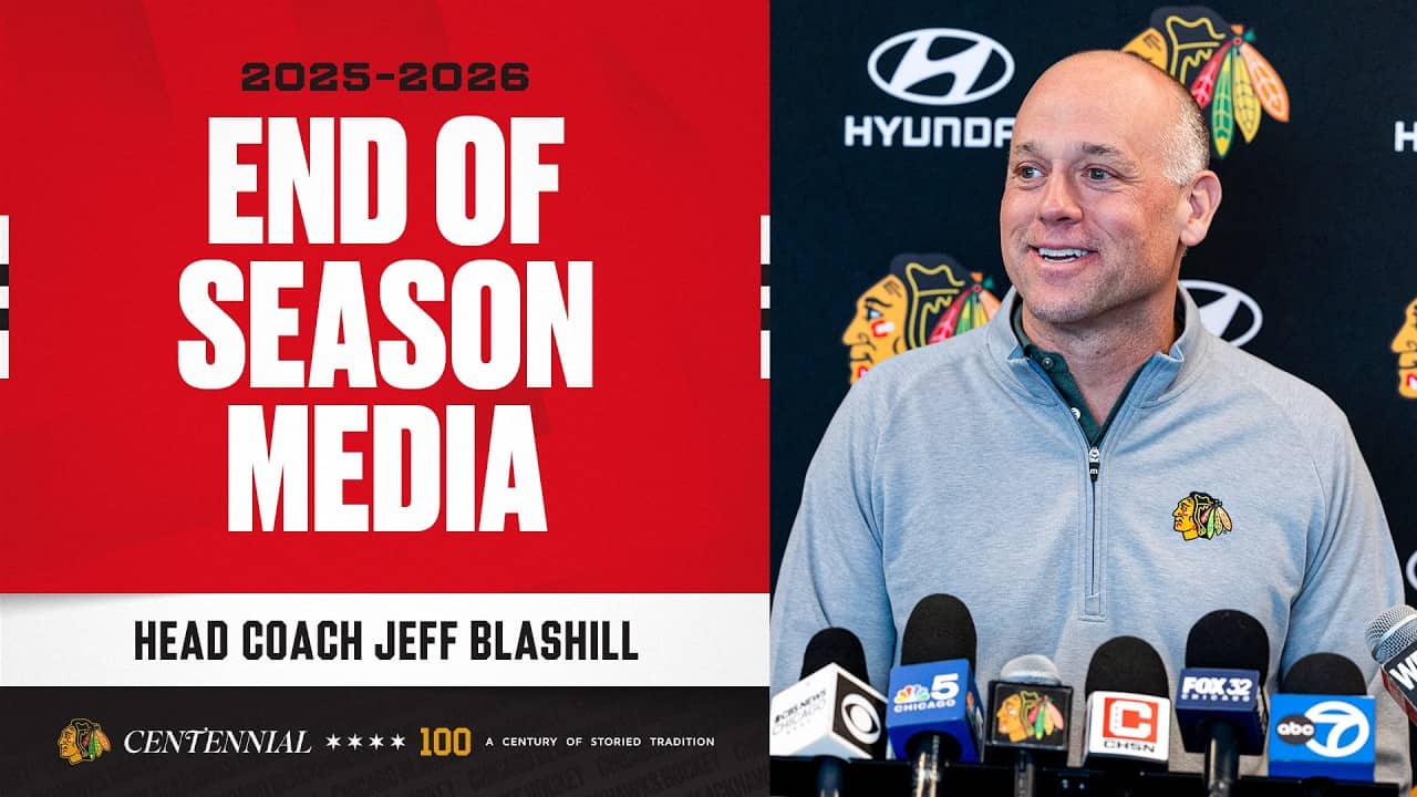 Jeff Blashill END OF SEASON media 🎙️| Chicago Blackhawks
