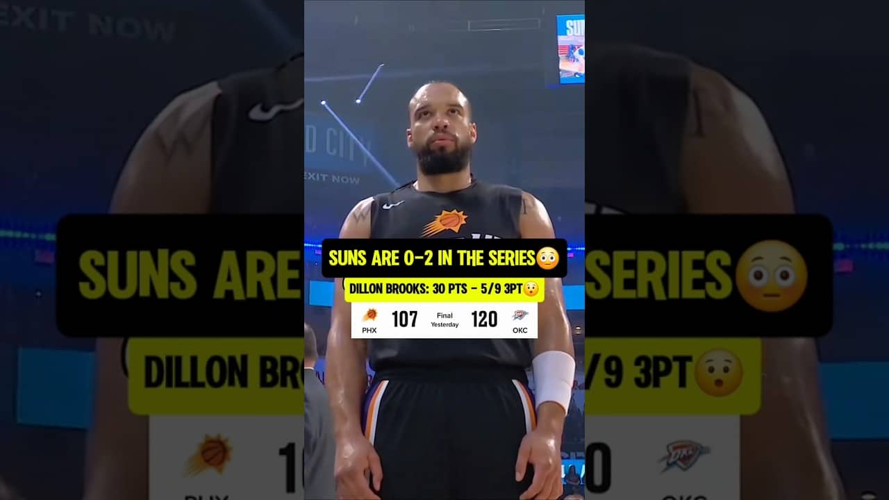 Dillon Brooks dropped 30 in a LOSS😳