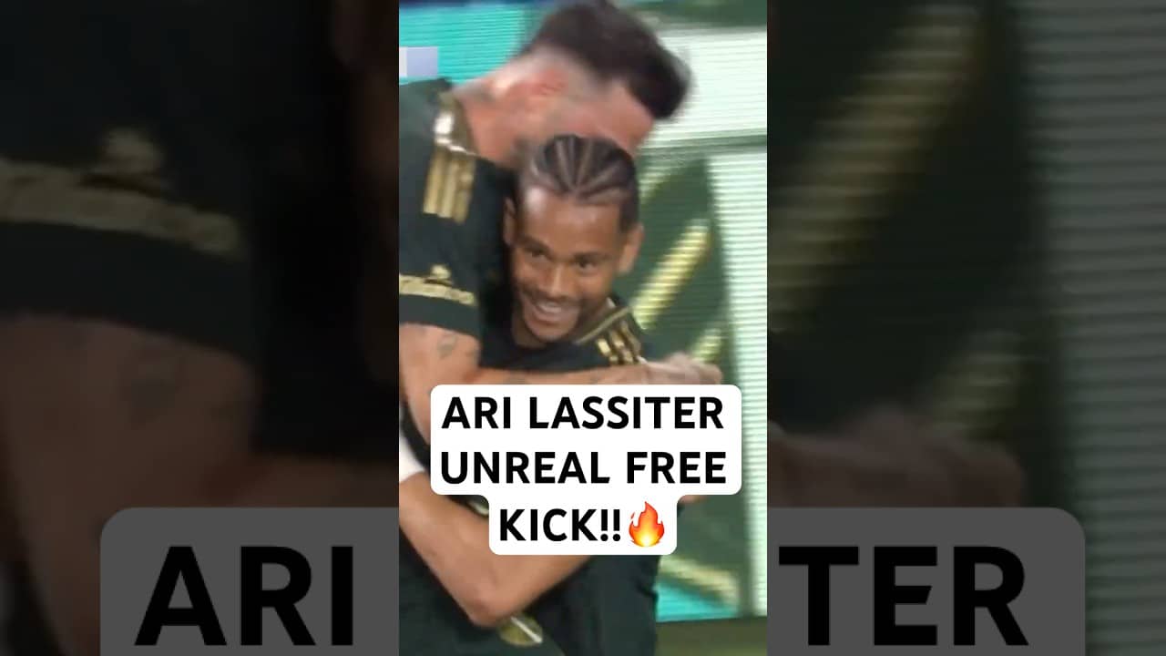 Ari Lassiter FREE KICK GOLAZO!🤯