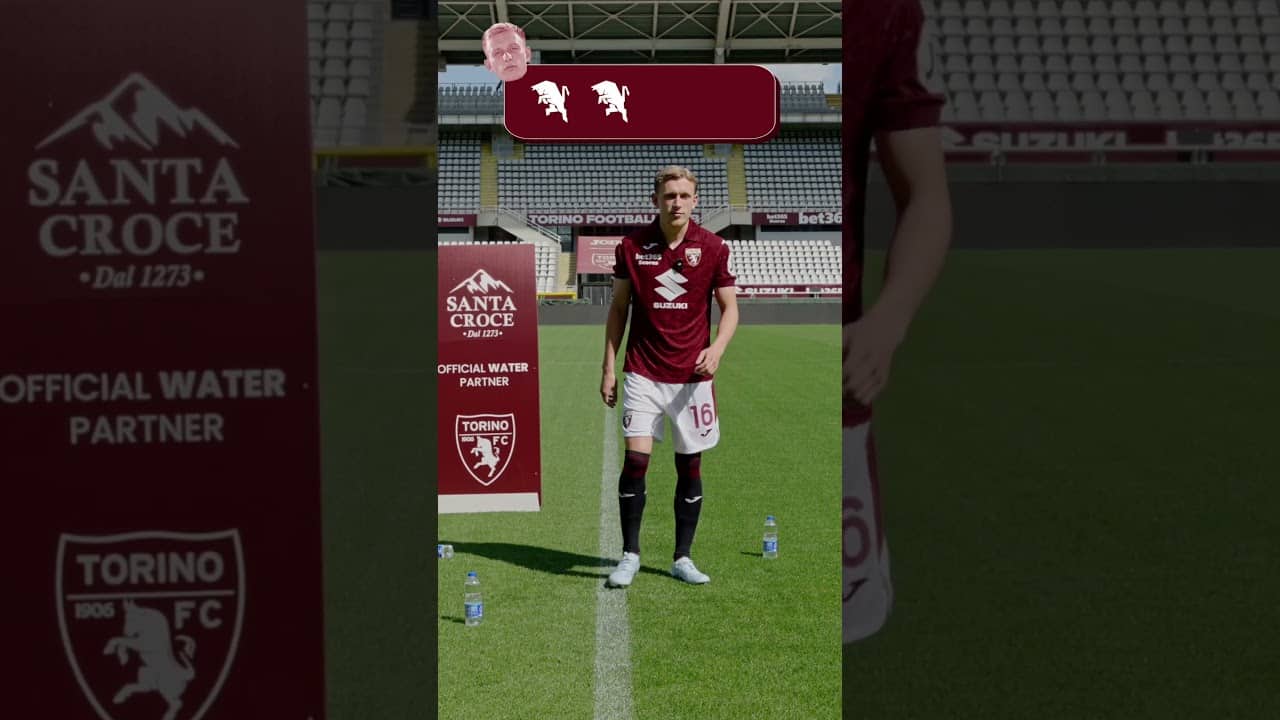 Water challenge con @acquasantacroce1843 💧💪 #torinofc #challenge #quiz