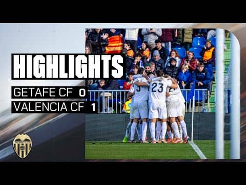 GETAFE CF 0 - 1 VALENCIA CF | RESUMEN DEL PARTIDO - JORNADA 20 DE LALIGA EA SPORTS 2025 - 2026