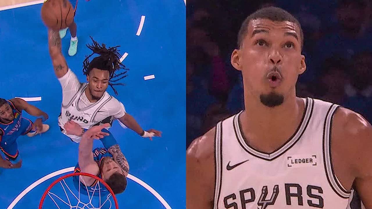 Stephon Castle INSANE Poster Dunk in Game 2! | May 20, 2026
