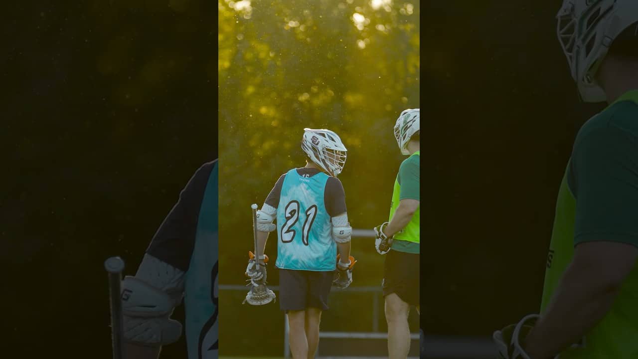 Lacrosse at sunset 🌅