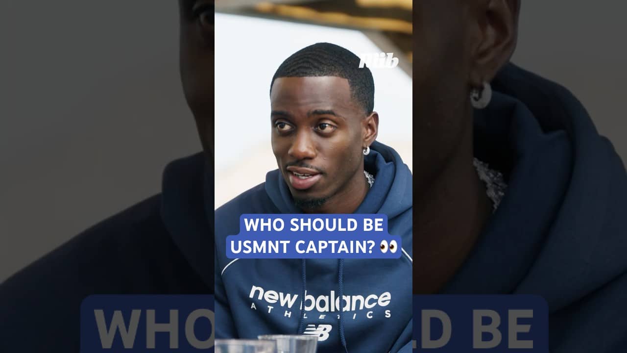 Tim Weah has thoughts on who should be USMNT captain this summer 👀