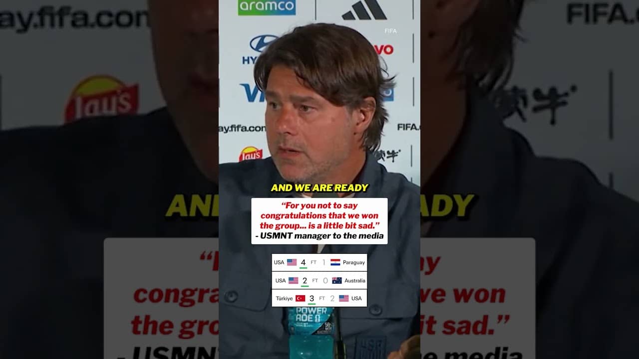 Mauricio Pochettino after losing to Türkiye #fifaworldcup #usmnt