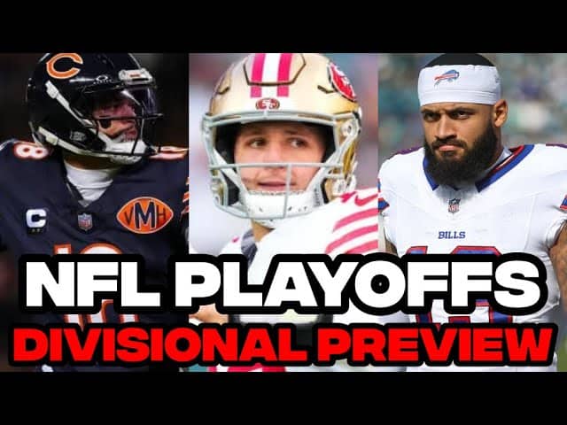 Previewing The NFL PLAYOFF DIVISIONAL GAMES!