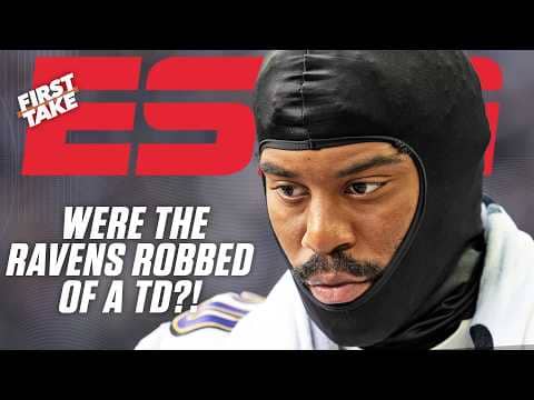 Woody ISN'T HAPPY with the referees in Ravens vs. Steelers 'The Ravens were ROBBED' | First Take