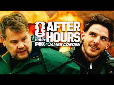 Declan Rice & James Corden Go Camping ⛺️ and Debate Declan’s New Hair Style