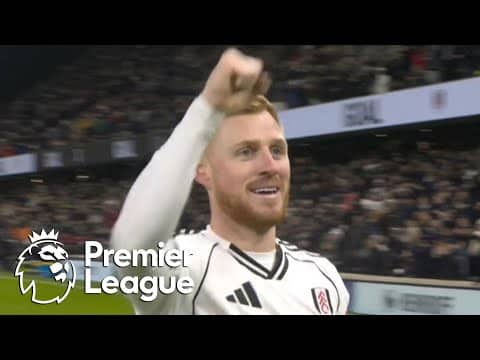 Harrison Reed's 97TH-MINUTE WORLDIE brings Fulham level with Liverpool | Premier League | NBC Sports