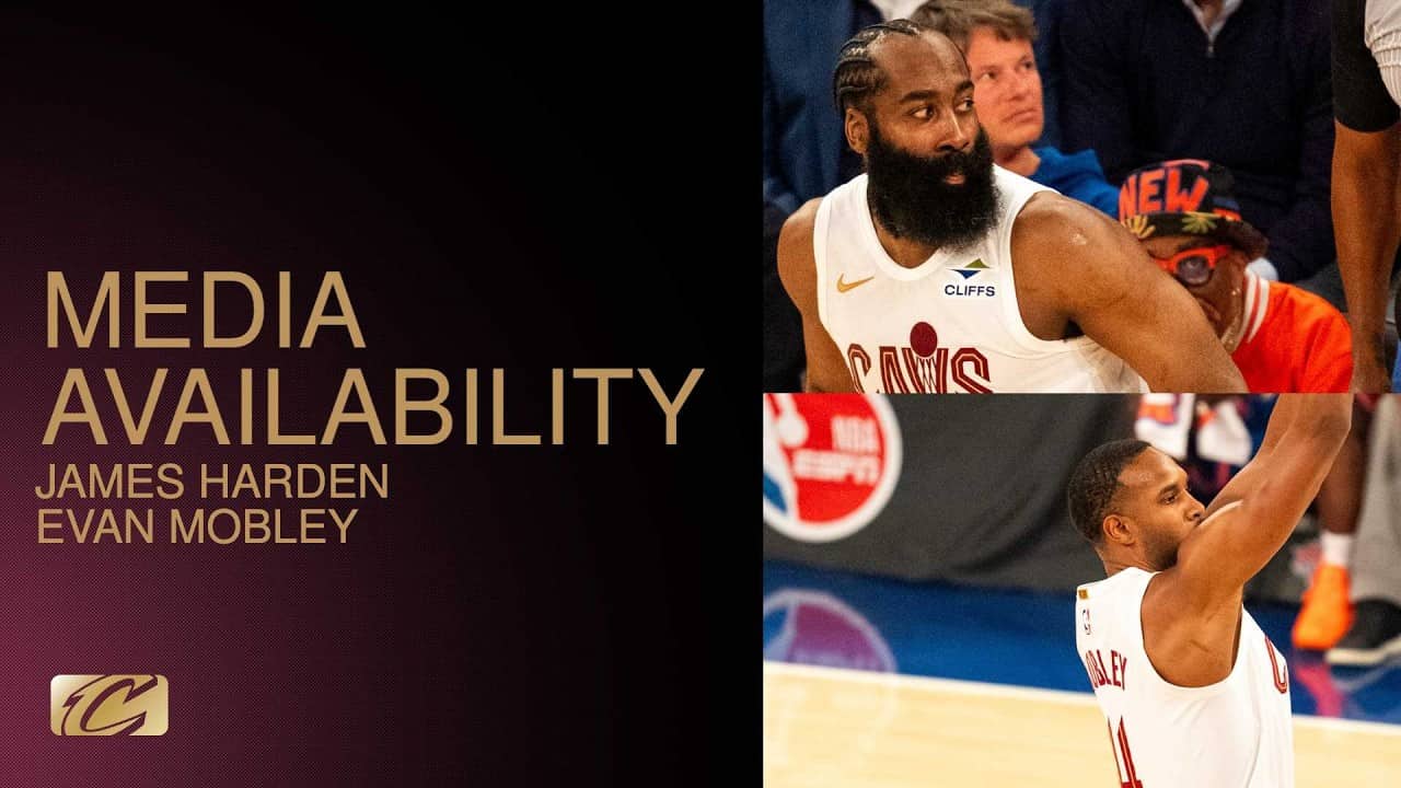 Cavs at Knicks | James Harden & Evan Mobley Post Game | 05.21.2026