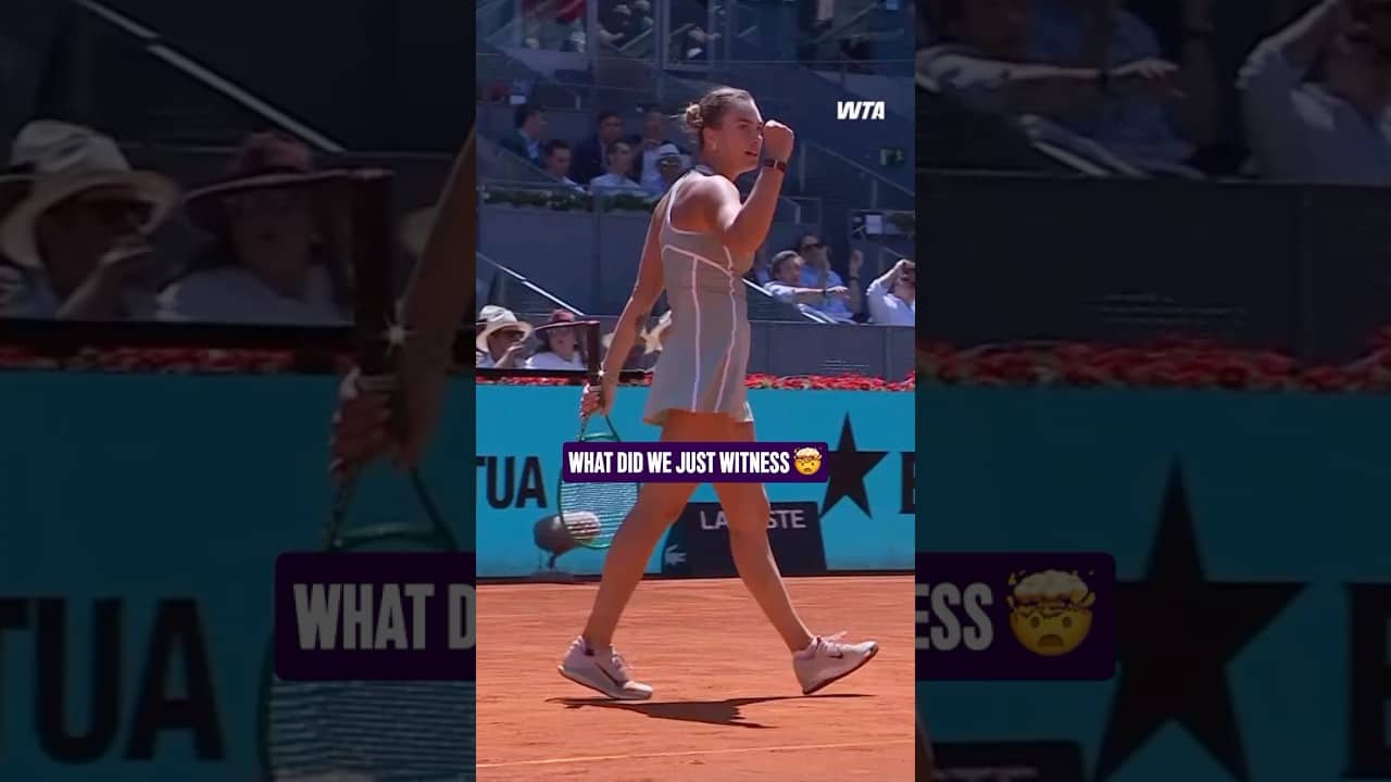 Out of this 🌍! #WTA #MMOPEN #ArynaSabalenka