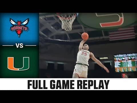 Delaware State vs. Miami Full Game Replay | 2025 ACC Men's Basketball