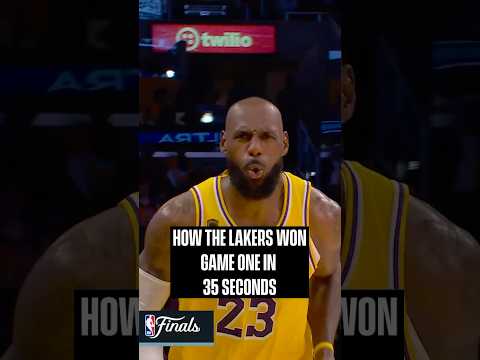 All five starters in double figures 🙌 #lakers #nbaplayoffs