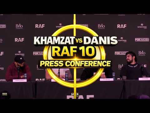 Khamzat Chimaev vs. Dillon Danis RAF 10 Press Conference | MMA Fighting