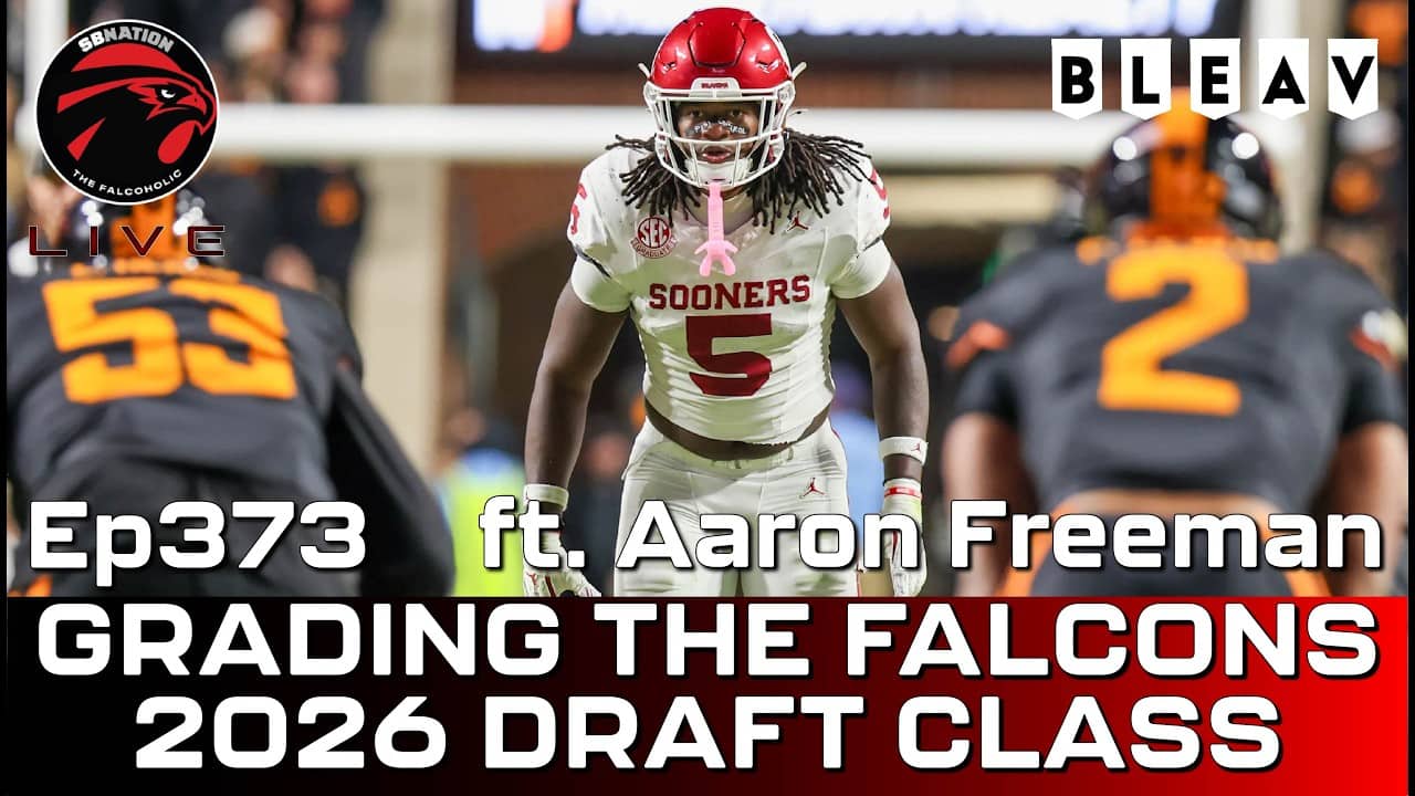 Grading the Falcons draft class ft. Aaron Freeman: Falcoholic Live, Ep373
