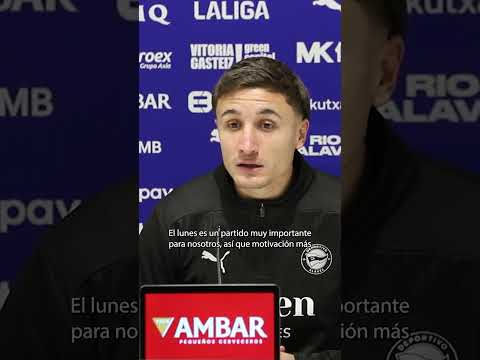 Motivado ¡siempre! Nahuel Tenaglia antes del #AlavésGirona #goazenglorioso