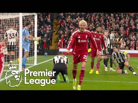 Florian Wirtz picks out Hugo Ekitike for Liverpool's equalizer | Premier League | NBC Sports