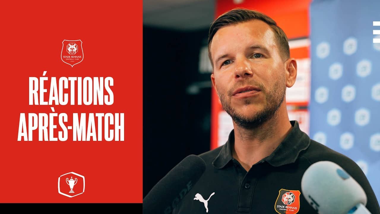 " 𝘾'𝙚𝙨𝙩 𝙪𝙣𝙚 𝙙𝙚́𝙘𝙚𝙥𝙩𝙞𝙤𝙣 "| Réaction de W.Stanger après la 1/2 finale  de Gambardella vs Montpellier