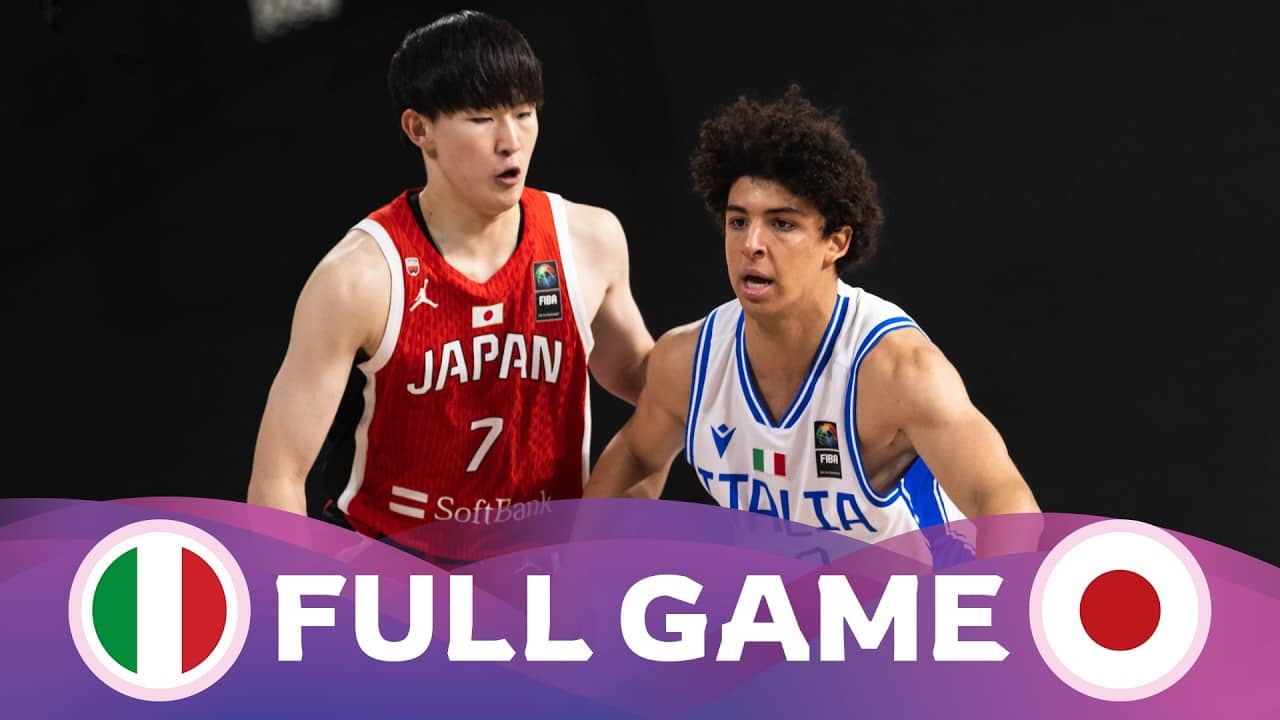 Group Phase | Italy v Japan | Full Basketball Game | FIBA U17 Basketball World Cup 2026