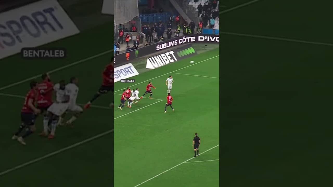 La masterclass de Nabil Bentaleb face à l’OM 🙌🇩🇿