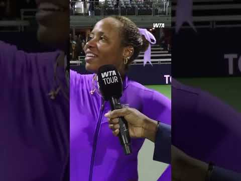 Late night yap session with Taylor Townsend 🤠 #ATXOpen #wta #tennis