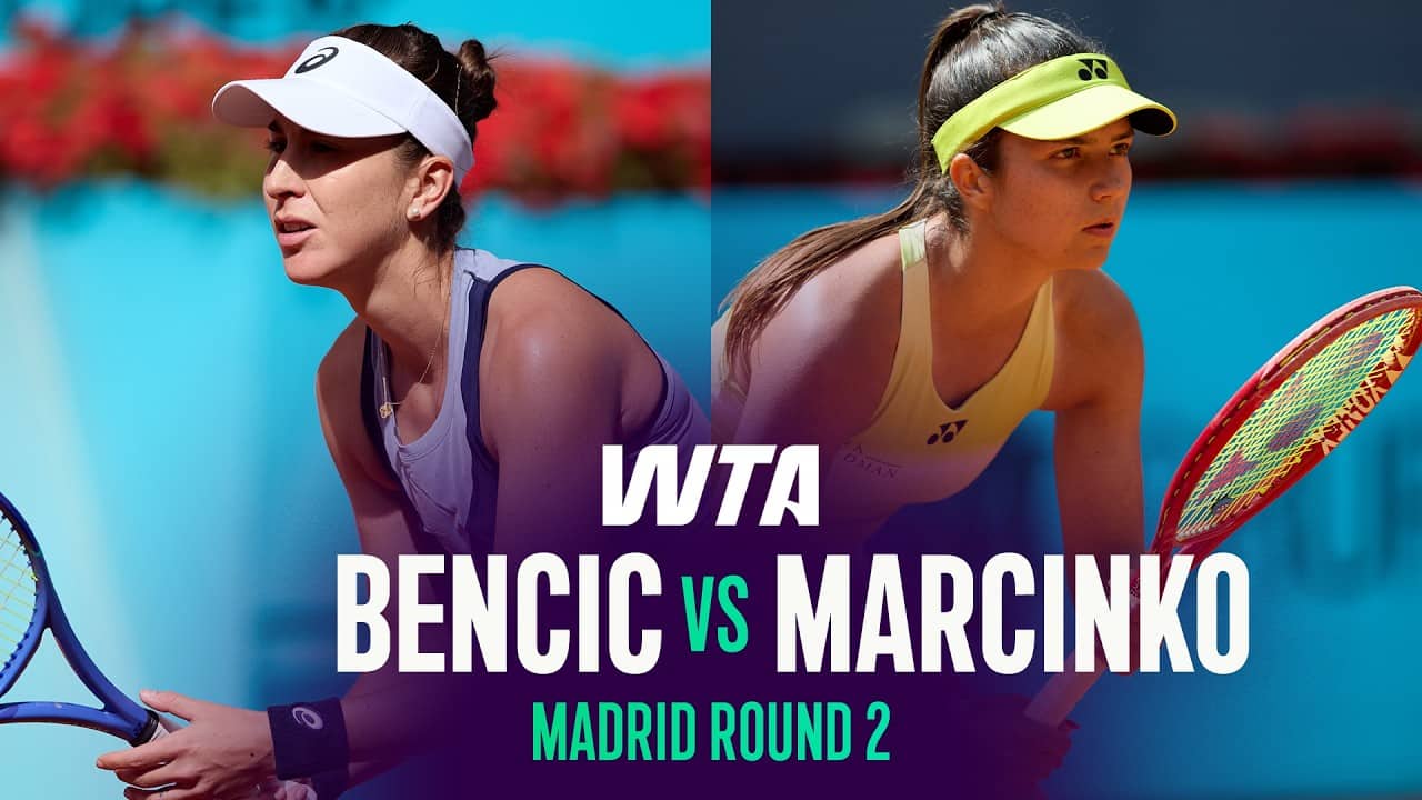 Belinda Bencic vs. Petra Marcinko | 2026 Madrid Round 2 | WTA Match Highlights
