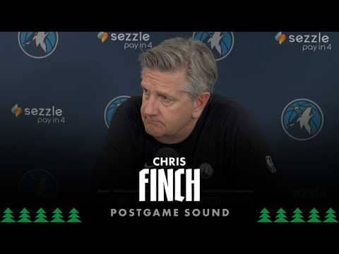 "I'm A Fan Of Anything That Goes In The Basket." | Chris Finch Postgame Sound | 2.24.26
