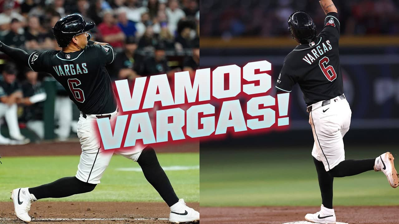 Ildemaro Vargas hits TWO HRs to extend his hitting streak to 20 GAMES! 🐍🔥| MLB Highlights