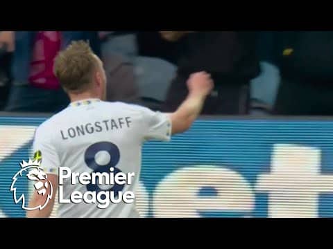 Sean Longstaff DRILLS Leeds 2-1 in front of Bournemouth | Premier League | NBC Sports