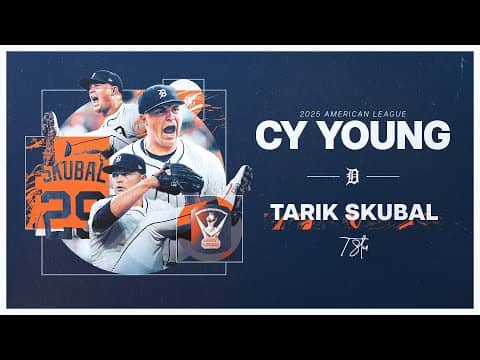 Tarik Skubal Wins Back-to-Back American League Cy Young Awards