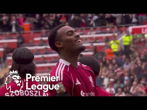 Ryan Gravenberch's SUBLIME finish gives Liverpool lead over Everton | Premier League | NBC Sports