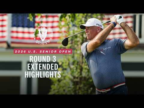 2026 U.S. Senior Open Highlights: Round 3, Extended Action from Scioto Country Club