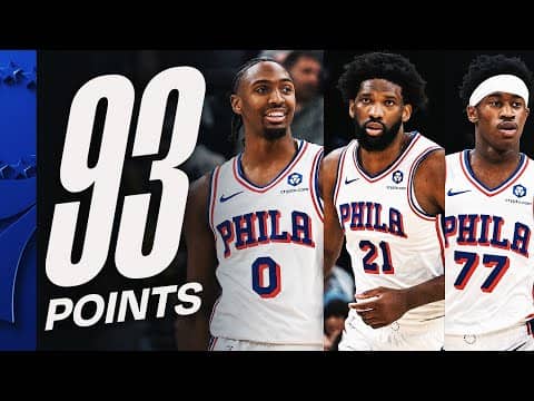 Embiid, Maxey & Edgecombe Posts 93 Combined PTS In WILD ENDING In Memphis | December 30, 2025