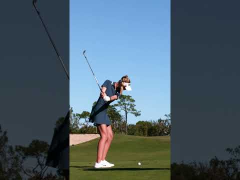Smooth, smooth wedge swings with Nelly Korda. #TeamTaylorMade  #golf #golfswing