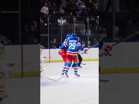 ROBO CALLS GAME 😤 #matthewrobertson #nyr #nhl #hockey #goal